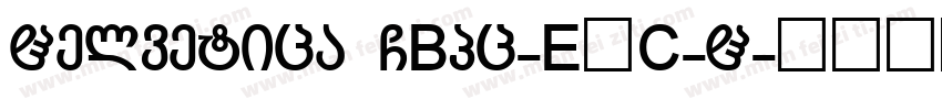 Helvetica GBpc-EUC-H字体转换